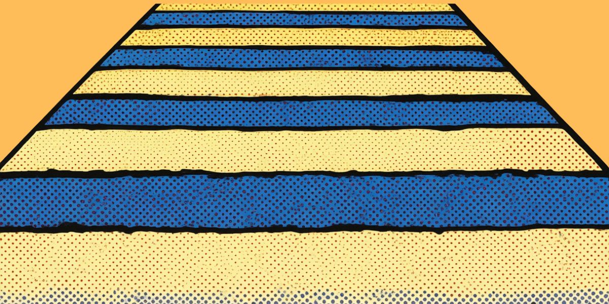 zebra crossing - pop art style