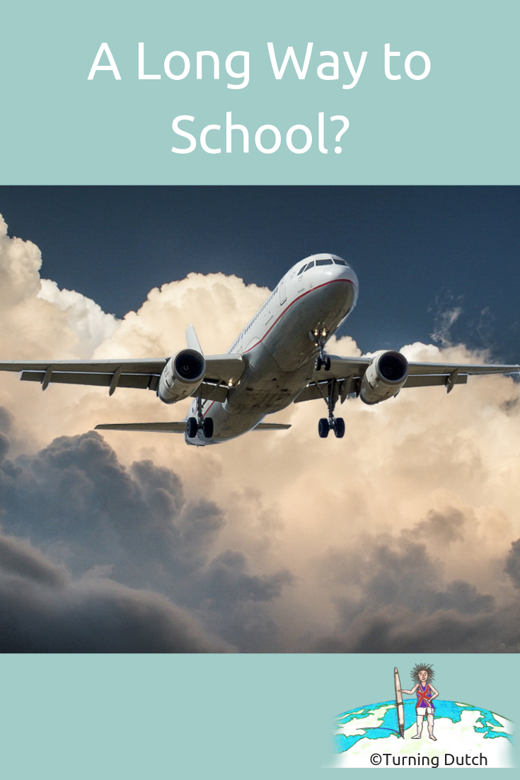 a-long-way-to-school British Mother with Dutch Children - Where did you go to school Mama?