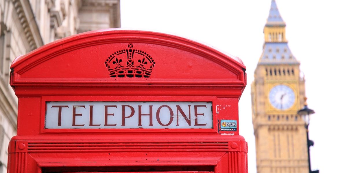 Red telephone box and Big Ben